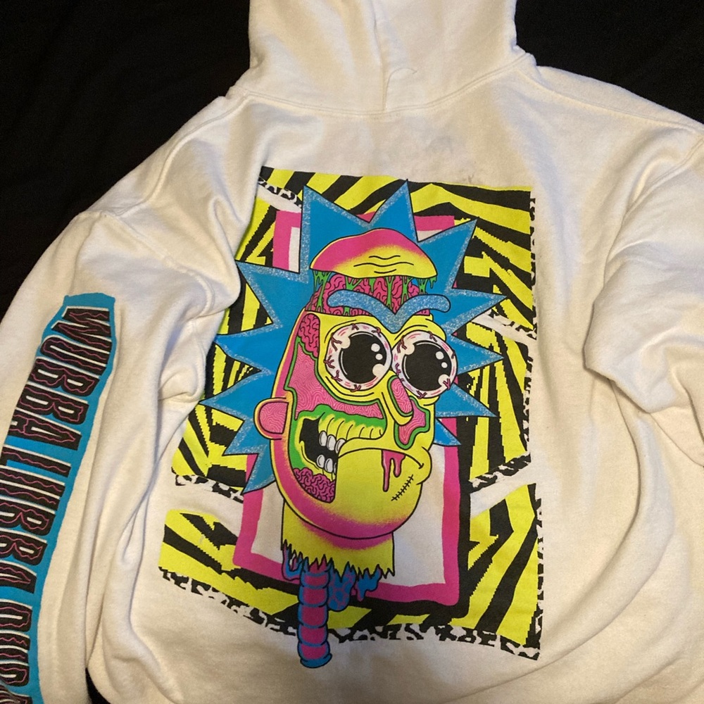 Rick and Morty vintage sweatshirt.